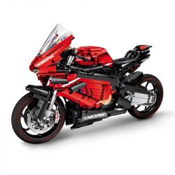 MorkModel 028001 Mork Model 028001 non  DUCATI V4S 1:5 tỷ lệ 1:5 bộ đồ chơi xếp lắp ráp ghép mô hình  DUCAYI V4S Kỹ Thuật Công Nghệ Cao Mô Hình Phương Tiện 2008 khối