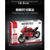MorkModel 028001 Mork Model 028001 non  DUCATI V4S 1:5 tỷ lệ 1:5 bộ đồ chơi xếp lắp ráp ghép mô hình  DUCAYI V4S Kỹ Thuật Công Nghệ Cao Mô Hình Phương Tiện 2008 khối
