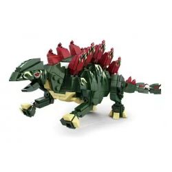 Bozhi KS80036 80036 non  THỜI ĐẠI KHỦNG LONG STEGOSAURUS-CLAW bộ đồ chơi xếp lắp ráp ghép mô hình THE AGE OF DINOSAURS STEGOSAURUS 358 khối