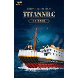 MOYU BLOCK MY97041 97041 non  TITANNILC - TÀU DU LỊCH SANG TRỌNG bộ đồ chơi xếp lắp ráp ghép mô hình Creator Sáng Tạo 2980 khối