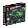 REOBRIX 55027 non  XE TĂNG TÊN LỬA bộ đồ chơi xếp lắp ráp ghép mô hình Military Army MISSILE TANKS Quân Sự Bộ Đội 1488 khối