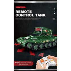 REOBRIX 55027 non  XE TĂNG TÊN LỬA bộ đồ chơi xếp lắp ráp ghép mô hình Military Army MISSILE TANKS Quân Sự Bộ Đội 1488 khối