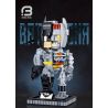 BRICK ELEMENT 19010 non  NGƯỜI DƠI CƠ KHÍ bộ đồ chơi xếp lắp ráp ghép mô hình Super Heroes MECHANICAL BATMAN Siêu Nhân Anh Hùng 669 khối