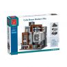 MorkModel 10204 Mork Model 10204 REBRICKABLE MOC-87366 87366 MOC87366 non  BIỆT THỰ HIỆN ĐẠI bộ đồ chơi xếp lắp ráp ghép mô hình Creator 'CUBE' VILLA MODULAR Sáng Tạo 3433 khối