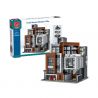MorkModel 10204 Mork Model 10204 REBRICKABLE MOC-87366 87366 MOC87366 non  BIỆT THỰ HIỆN ĐẠI bộ đồ chơi xếp lắp ráp ghép mô hình Creator 'CUBE' VILLA MODULAR Sáng Tạo 3433 khối