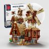 MorkModel 033009 Mork Model 033009 REBRICKABLE MOC-138190 138190 MOC138190 non  CỐI XAY GIÓ THỜI TRUNG CỔ bộ đồ chơi xếp lắp ráp ghép mô hình Creator MEDIEVAL WINDMILL Sáng Tạo 2808 khối