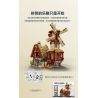MorkModel 033009 Mork Model 033009 REBRICKABLE MOC-138190 138190 MOC138190 non  CỐI XAY GIÓ THỜI TRUNG CỔ bộ đồ chơi xếp lắp ráp ghép mô hình Creator MEDIEVAL WINDMILL Sáng Tạo 2808 khối