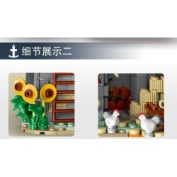 MorkModel 033009 Mork Model 033009 REBRICKABLE MOC-138190 138190 MOC138190 non  CỐI XAY GIÓ THỜI TRUNG CỔ bộ đồ chơi xếp lắp ráp ghép mô hình Creator MEDIEVAL WINDMILL Sáng Tạo 2808 khối