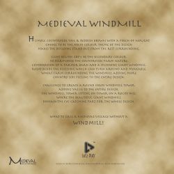 MorkModel 033009 Mork Model 033009 REBRICKABLE MOC-138190 138190 MOC138190 non  CỐI XAY GIÓ THỜI TRUNG CỔ bộ đồ chơi xếp lắp ráp ghép mô hình Creator MEDIEVAL WINDMILL Sáng Tạo 2808 khối