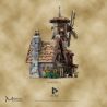 MorkModel 033009 Mork Model 033009 REBRICKABLE MOC-138190 138190 MOC138190 non  CỐI XAY GIÓ THỜI TRUNG CỔ bộ đồ chơi xếp lắp ráp ghép mô hình Creator MEDIEVAL WINDMILL Sáng Tạo 2808 khối