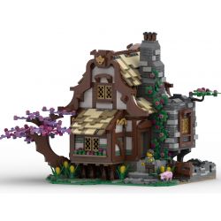 MorkModel 033004 Mork Model 033004 REBRICKABLE MOC-68083 68083 MOC68083 non  TRANG TRẠI THỜI TRUNG CỔ bộ đồ chơi xếp lắp ráp ghép mô hình Creator MEDIEVAL FARMHOUSE Sáng Tạo 2024 khối