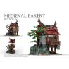 MorkModel 033007 Mork Model 033007 REBRICKABLE MOC-73723 73723 MOC73723 non  TIỆM BÁNH THỜI TRUNG CỔ bộ đồ chơi xếp lắp ráp ghép mô hình Creator MEDIEVAL BAKERY Sáng Tạo 1407 khối