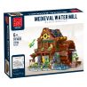 MorkModel 033005 Mork Model 033005 REBRICKABLE MOC-77495 77495 MOC77495 non  NHÀ MÁY NƯỚC THỜI TRUNG CỔ bộ đồ chơi xếp lắp ráp ghép mô hình Creator MEDIEVAL WATERMILL Sáng Tạo 1443 khối