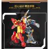 LE DI PIN 6069 non  BÁN PHỐI CẢNH CƠ THỂ NGƯỜI SẮT bộ đồ chơi xếp lắp ráp ghép mô hình Super Heroes IRON KING Siêu Nhân Anh Hùng 935 khối