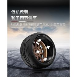 HAPPY BUILD SHINEYU XINYU YC-23005 23005 YC23005 non  XE THỂ THAO NẰM THẤP MÀU ĐỎ bộ đồ chơi xếp lắp ráp ghép mô hình  RED TURBO Kỹ Thuật Công Nghệ Cao Mô Hình Phương Tiện 2238 khối