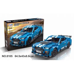 Winner 8105 non  XE THỂ THAO MÀU XANH tỷ lệ 1:14 bộ đồ chơi xếp lắp ráp ghép mô hình  SPORTS CAR Kỹ Thuật Công Nghệ Cao Mô Hình Phương Tiện 1188 khối