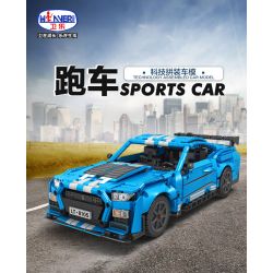 Winner 8105 non  XE THỂ THAO MÀU XANH tỷ lệ 1:14 bộ đồ chơi xếp lắp ráp ghép mô hình  SPORTS CAR Kỹ Thuật Công Nghệ Cao Mô Hình Phương Tiện 1188 khối