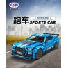 Winner 8105 non  XE THỂ THAO MÀU XANH tỷ lệ 1:14 bộ đồ chơi xếp lắp ráp ghép mô hình  SPORTS CAR Kỹ Thuật Công Nghệ Cao Mô Hình Phương Tiện 1188 khối