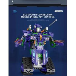 REOBRIX 33001 non  ROBOT BIẾN HÌNH bộ đồ chơi xếp lắp ráp ghép mô hình  TRANSFORMING ROBOT Kỹ Thuật Công Nghệ Cao Mô Hình Phương Tiện 580 khối