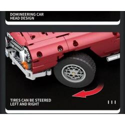 REOBRIX 11005 non  CỔ ĐIỂN 280SL bộ đồ chơi xếp lắp ráp ghép mô hình  VINTAGE 280SL Kỹ Thuật Công Nghệ Cao Mô Hình Phương Tiện 1578 khối