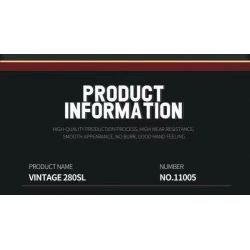 REOBRIX 11005 non  CỔ ĐIỂN 280SL bộ đồ chơi xếp lắp ráp ghép mô hình  VINTAGE 280SL Kỹ Thuật Công Nghệ Cao Mô Hình Phương Tiện 1578 khối