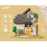 CADA DOUBLEE C66007 66007 non  QUÁN CÀ PHÊ GIÓ MÙA HÈ bộ đồ chơi xếp lắp ráp ghép mô hình City SUMMER BREEZE COFFEE SHOP Thành Phố 1108 khối