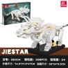 JIESTAR 36004 non  HÓA THẠCH TRICERATOPS bộ đồ chơi xếp lắp ráp ghép mô hình DINO MIGHT 398 khối