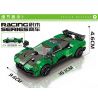 MINGDI 10078 non  PAGANI bộ đồ chơi xếp lắp ráp ghép mô hình Racers Đua Tốc Độ 284 khối