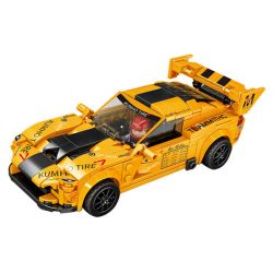 MINGDI 10076 non  DODGE VIPER bộ đồ chơi xếp lắp ráp ghép mô hình Racers Đua Tốc Độ 295 khối