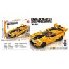 MINGDI 10076 non  DODGE VIPER bộ đồ chơi xếp lắp ráp ghép mô hình Racers Đua Tốc Độ 295 khối