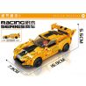 MINGDI 10076 non  DODGE VIPER bộ đồ chơi xếp lắp ráp ghép mô hình Racers Đua Tốc Độ 295 khối