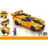 MINGDI 10076 non  DODGE VIPER bộ đồ chơi xếp lắp ráp ghép mô hình Racers Đua Tốc Độ 295 khối