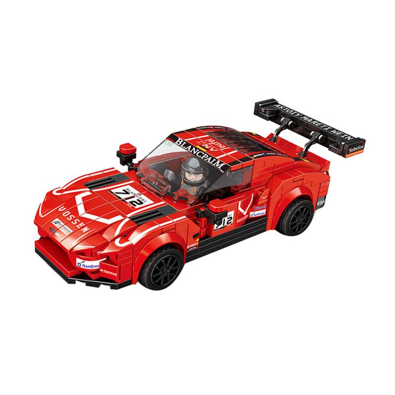 MINGDI 10075 non  ASPEN-MARTIN bộ đồ chơi xếp lắp ráp ghép mô hình Racers Đua Tốc Độ 315 khối