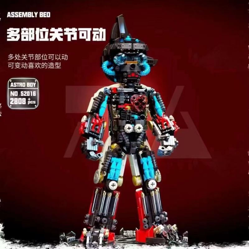 LW 52016 non  CẬU BÉ PHI HÀNH GIA CƠ KHÍ bộ đồ chơi xếp lắp ráp ghép mô hình Movie & Game ASTRO BOY Phim Và Trò Chơi 2808 khối