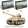 JIAPIN TIANDI JP0180 0180 non  XE TĂNG HẠNG NẶNG TIGER CỦA ĐỨC bộ đồ chơi xếp lắp ráp ghép mô hình Military Army TIGER GERMAN HEAVY TANK Quân Sự Bộ Đội 993 khối