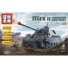 JIAPIN TIANDI JP0181 0181 non  XE TĂNG HẠNG NẶNG TIGER II CỦA ĐỨC bộ đồ chơi xếp lắp ráp ghép mô hình Military Army TIGER II GERMAN HEAVY TANK Quân Sự Bộ Đội 1102 khối