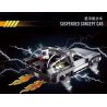 BRICK ELEMENT 19011 non  KHÁI NIỆM HỆ THỐNG TREO XE bộ đồ chơi xếp lắp ráp ghép mô hình BACK TO THE FUTURE SUSPENDED CONCEPT CAR 868 khối