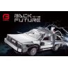 BRICK ELEMENT 19011 non  KHÁI NIỆM HỆ THỐNG TREO XE bộ đồ chơi xếp lắp ráp ghép mô hình BACK TO THE FUTURE SUSPENDED CONCEPT CAR 868 khối