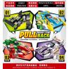UP TO CD8047 8047 non  XE TỐC ĐỘ 4 KIỂU bộ đồ chơi xếp lắp ráp ghép mô hình Racers Đua Tốc Độ 383 khối