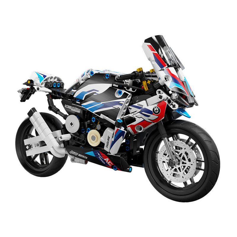 TA GAOLE T3042 3042 non  BMW1000RR bộ đồ chơi xếp lắp ráp ghép mô hình  BMW 1000RR Kỹ Thuật Công Nghệ Cao Mô Hình Phương Tiện 589 khối