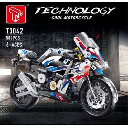 TA GAOLE T3042 3042 non  BMW1000RR bộ đồ chơi xếp lắp ráp ghép mô hình  BMW 1000RR Kỹ Thuật Công Nghệ Cao Mô Hình Phương Tiện 589 khối