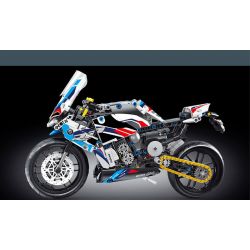 TA GAOLE T3042 3042 non  BMW1000RR bộ đồ chơi xếp lắp ráp ghép mô hình  BMW 1000RR Kỹ Thuật Công Nghệ Cao Mô Hình Phương Tiện 589 khối