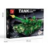 TA GAOLE T4010 4010 non  XE TĂNG CHIẾN ĐẤU CHỦ LỰC ZTZ-99A bộ đồ chơi xếp lắp ráp ghép mô hình Military Army ZTZ-99A TANK Quân Sự Bộ Đội 1918 khối