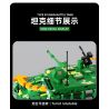 TA GAOLE T4010 4010 non  XE TĂNG CHIẾN ĐẤU CHỦ LỰC ZTZ-99A bộ đồ chơi xếp lắp ráp ghép mô hình Military Army ZTZ-99A TANK Quân Sự Bộ Đội 1918 khối
