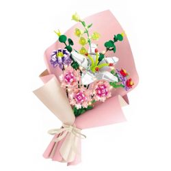 FORANGE FC8314 8314 non  DỊU DÀNG bộ đồ chơi xếp lắp ráp ghép mô hình Creator BLOCK FLOWERS Sáng Tạo 514 khối