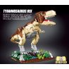 GAOMISI T2023 2023 non  THẾ GIỚI KHỦNG LONG TYRANNOSAURUS REX bộ đồ chơi xếp lắp ráp ghép mô hình 1228 khối