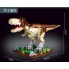 GAOMISI T2023 2023 non  THẾ GIỚI KHỦNG LONG TYRANNOSAURUS REX bộ đồ chơi xếp lắp ráp ghép mô hình 1228 khối