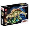 GAOMISI T2022 2022 non  THẾ GIỚI KHỦNG LONG STEGOSAURUS bộ đồ chơi xếp lắp ráp ghép mô hình 1238 khối