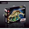 GAOMISI T2022 2022 non  THẾ GIỚI KHỦNG LONG STEGOSAURUS bộ đồ chơi xếp lắp ráp ghép mô hình 1238 khối