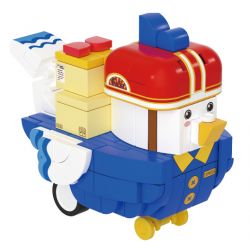 WEKKI 516035 516036 516037 516038 non  4 LOẠI XE Ô TÔ DỄ THƯƠNG ĐƯỢC GỬI ĐI CHIM BỒ CÂU CHUYỂN PHÁT NHANH NGƯỜI ĐƯA SỮA ANIU LỢN THÁM TỬ VÀ VOI XANH GẠCH bộ đồ chơi xếp lắp ráp ghép mô hình Q-CAR DISPATCH